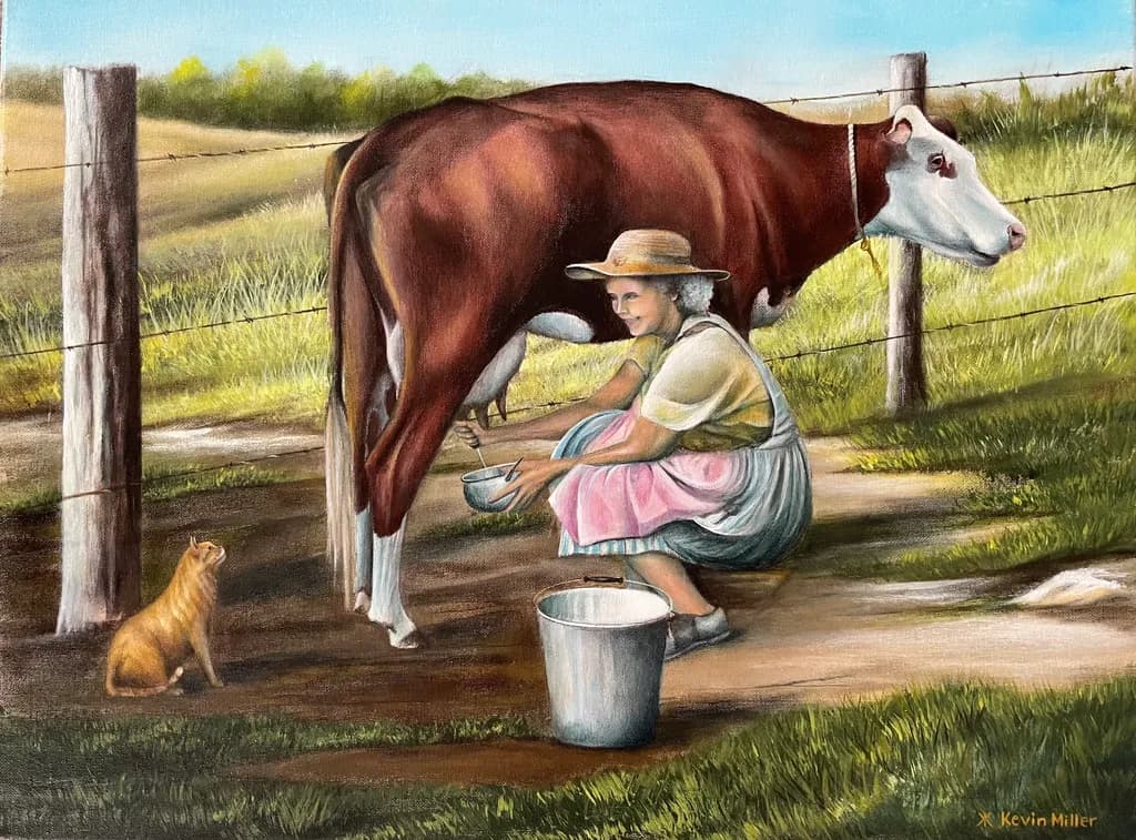 Milking Moment