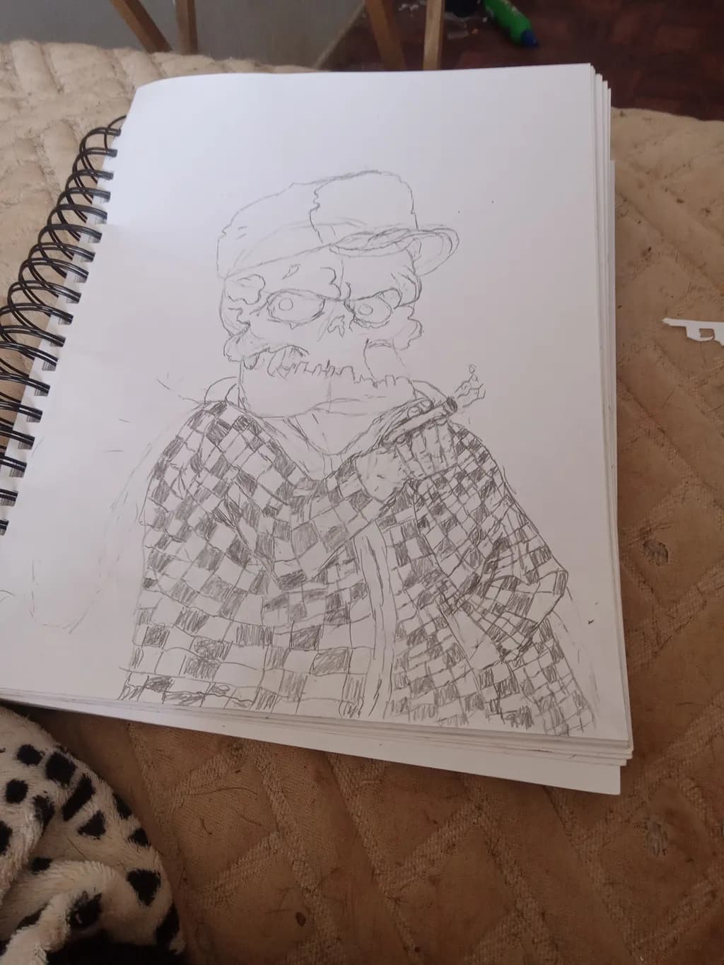 Skull Figure Portrait