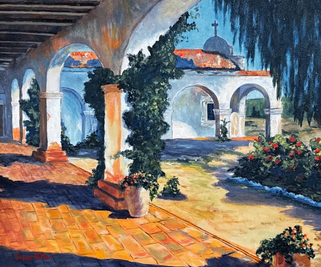 Mission Courtyard