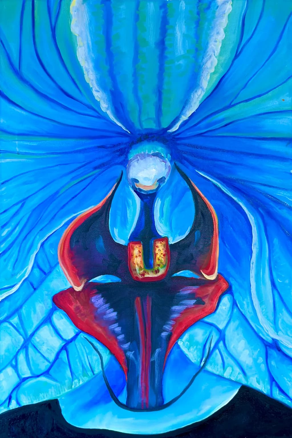 Blue Orchid Anatomy
