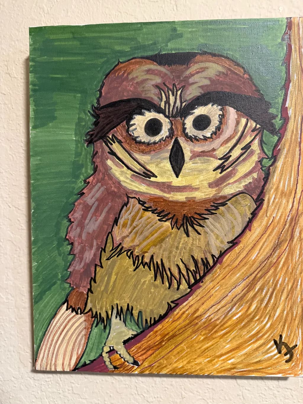 Perched Gaze