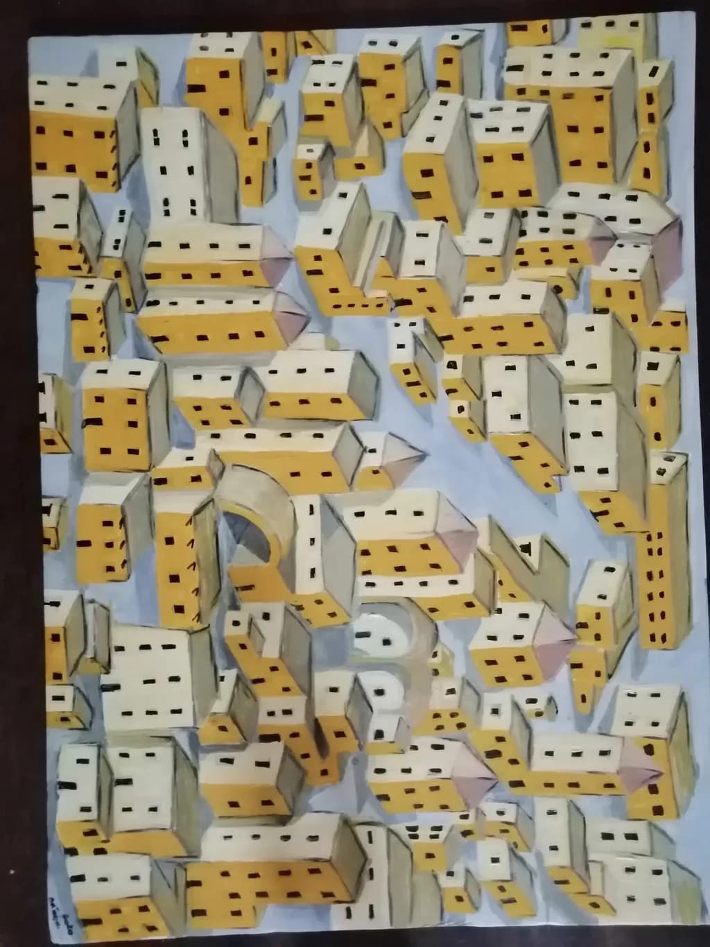 Yellow Urban Maze