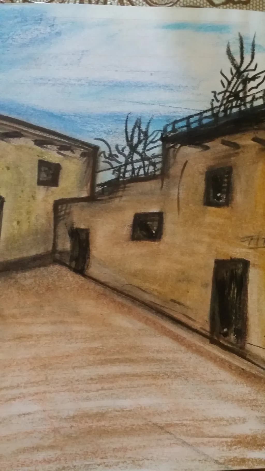 Deserted Courtyard
