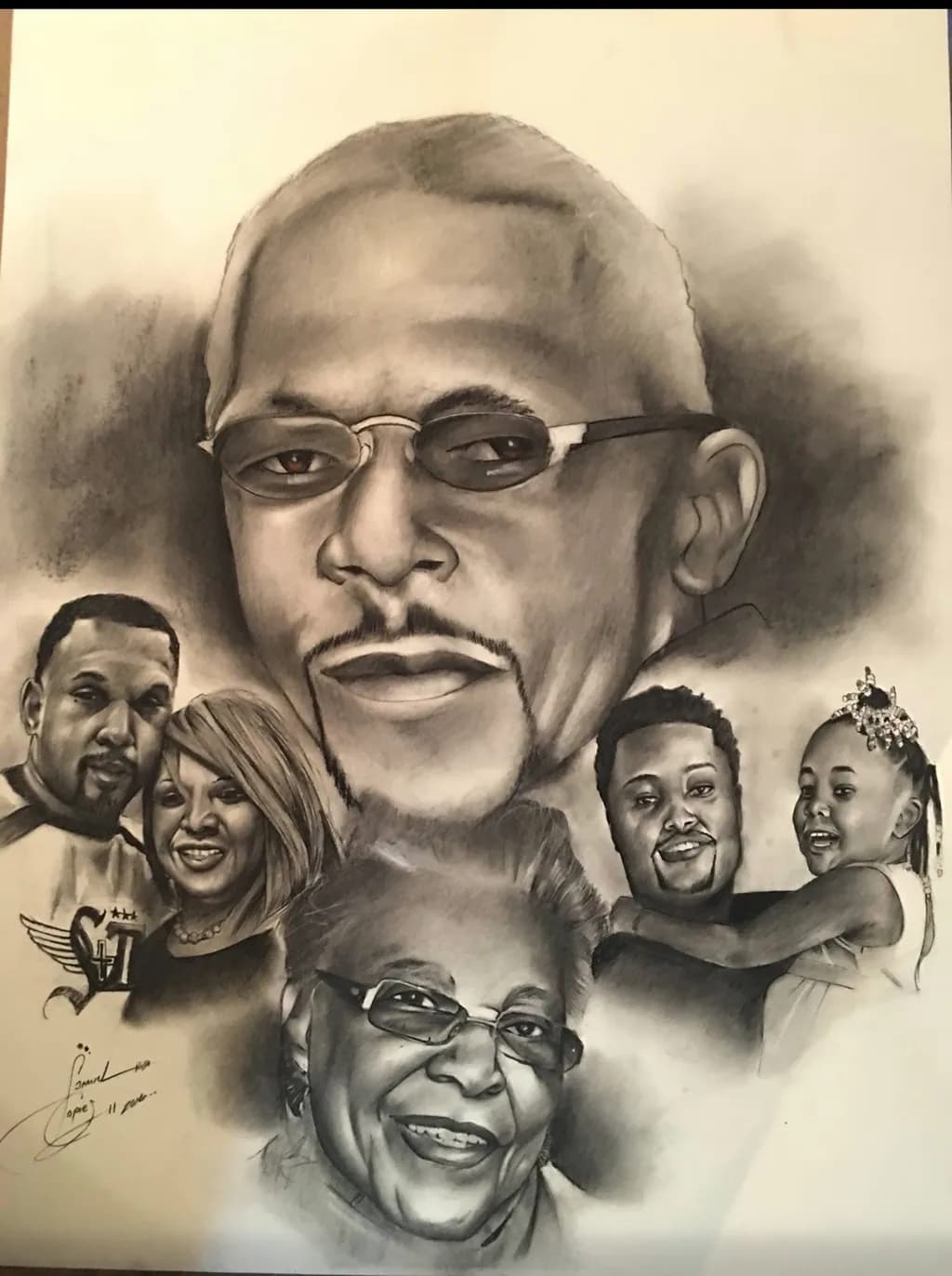 Family Portrait Montage