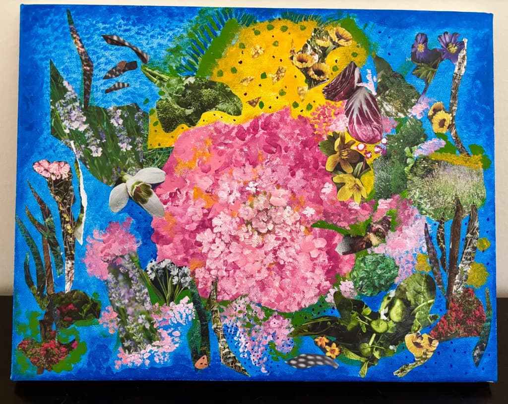 Floral Mosaic Burst