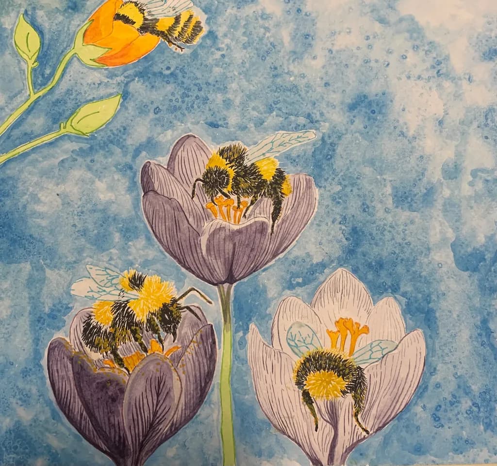Buzzing Blooms
