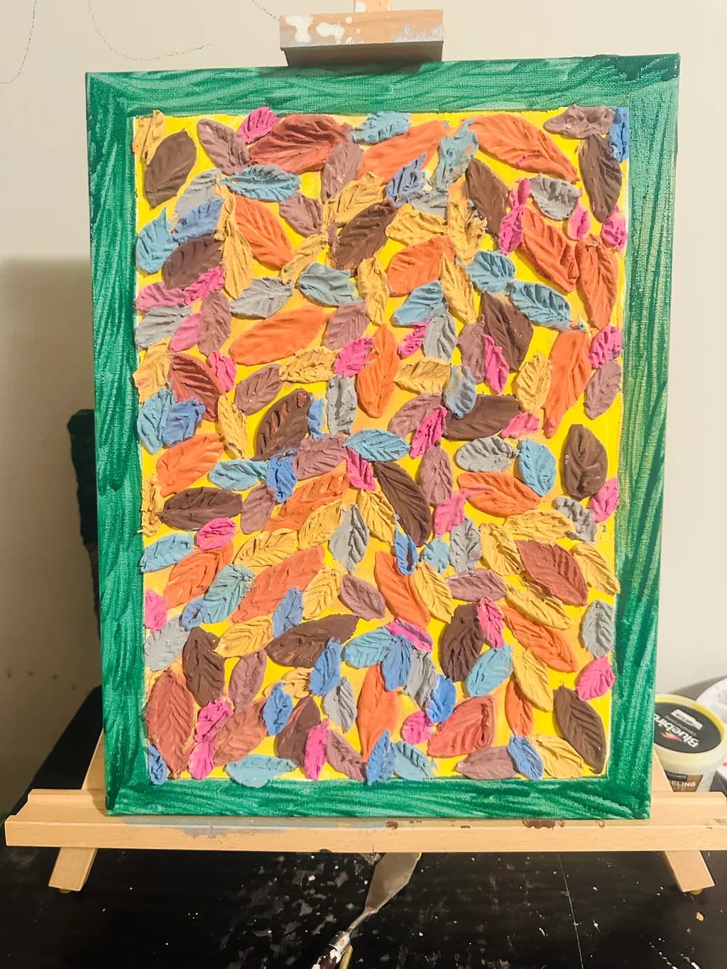 Colorful Leaf Mosaic