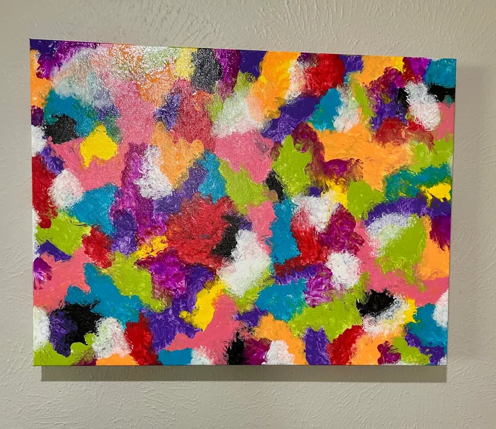Colorful Abstract Burst