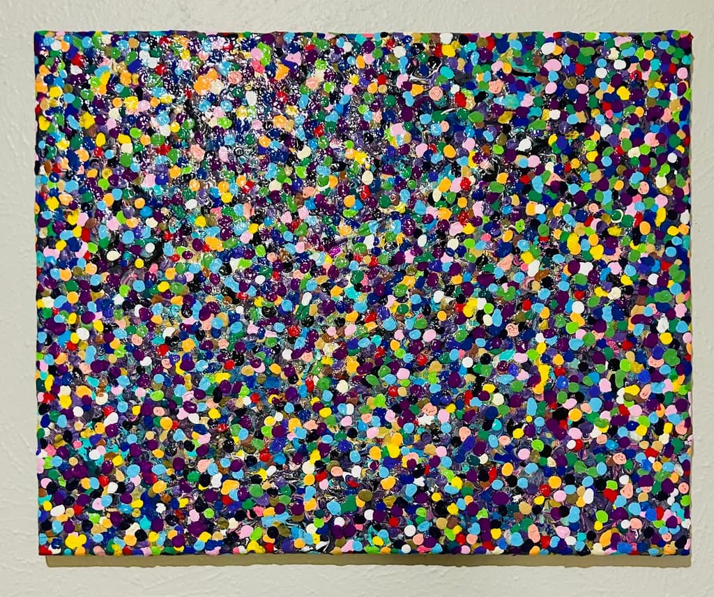 Colorful Confetti Canvas