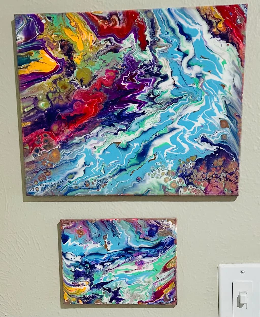 Colorful Fluid Flow