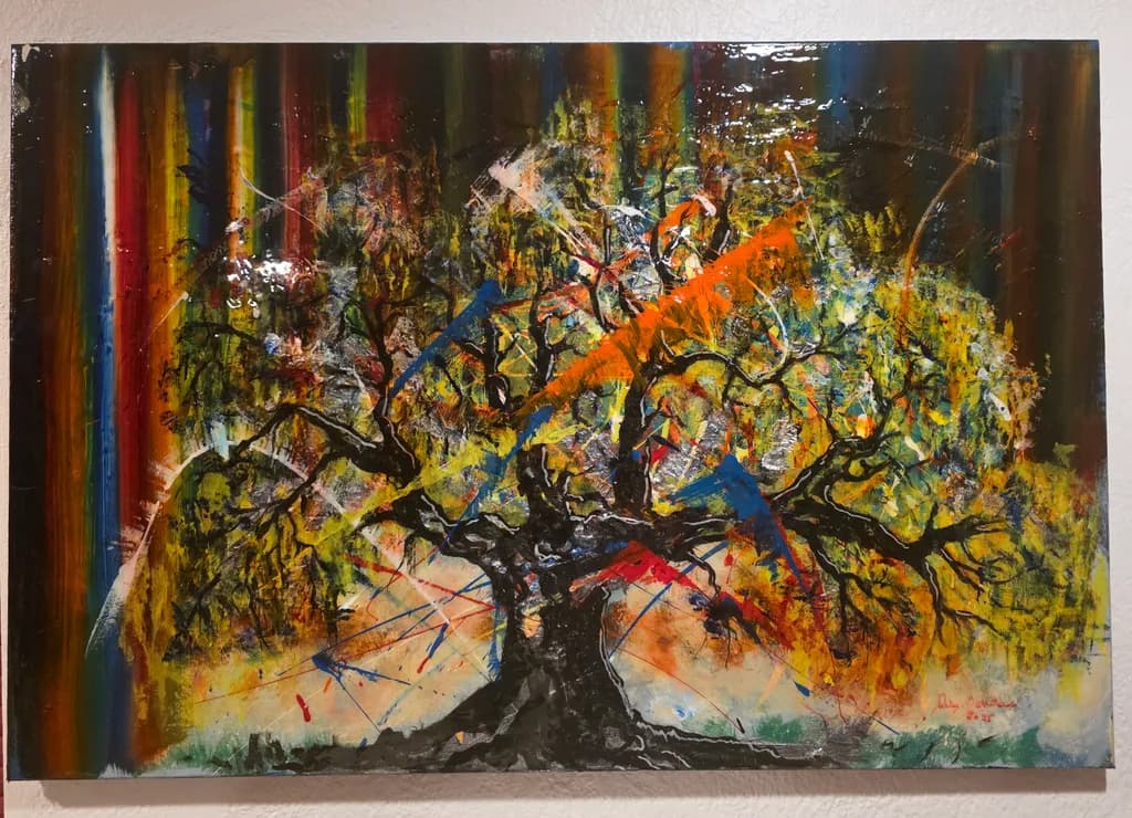Chromatic Tree Burst