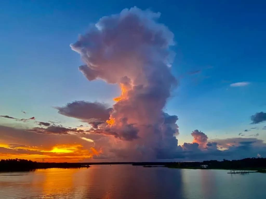 Sunset Monolith