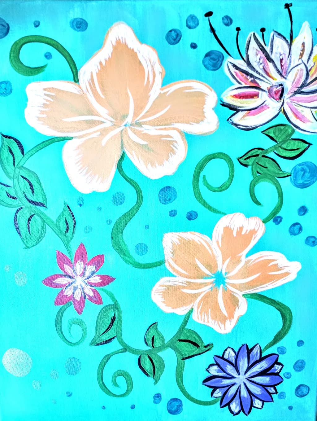 Turquoise Bloom