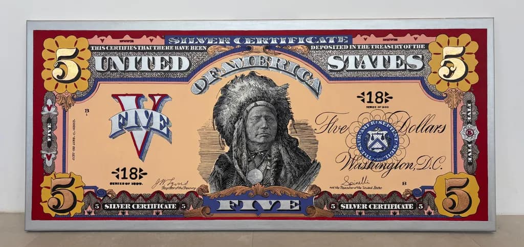 Silver Five Dollar Note