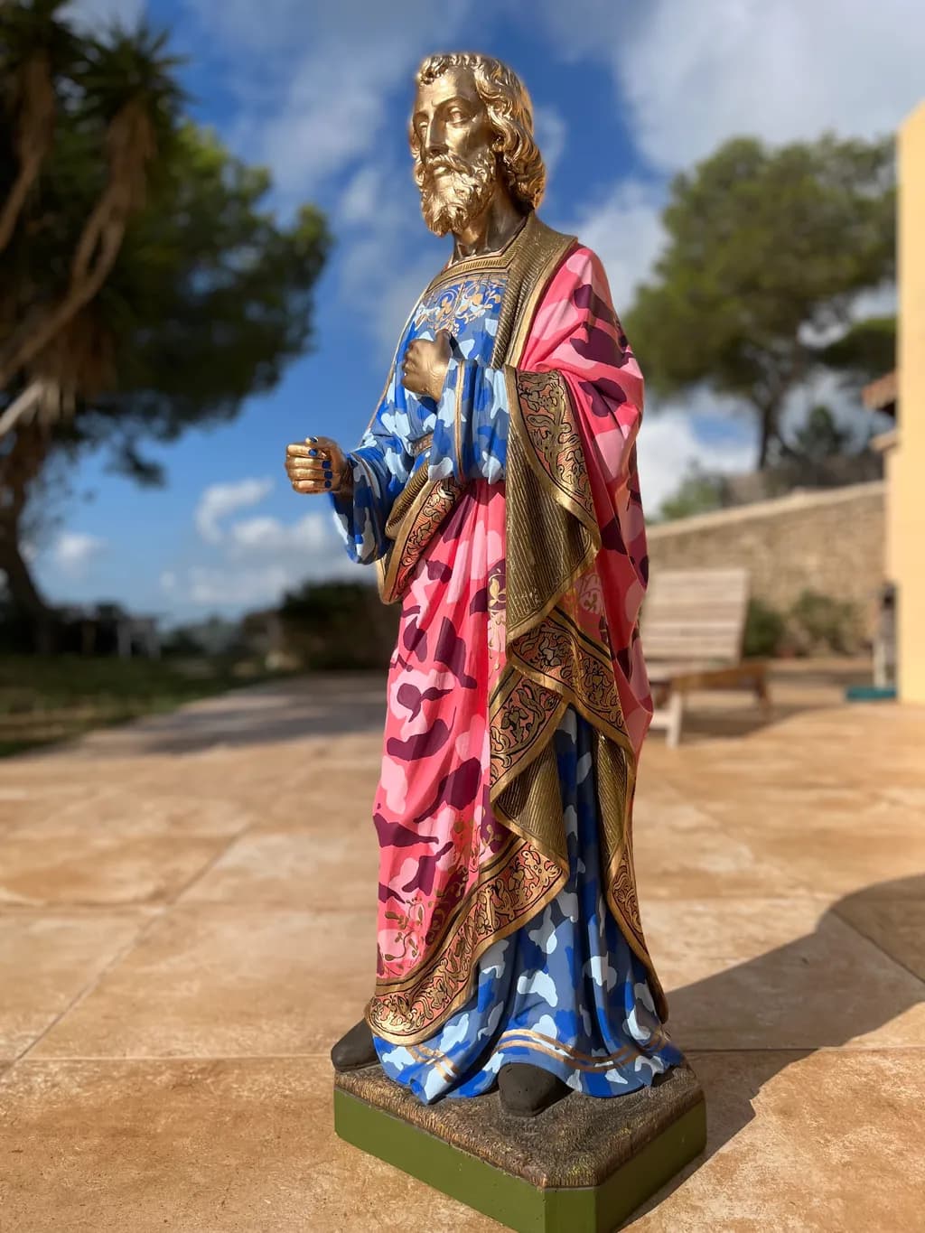Modern Camouflage Saint
