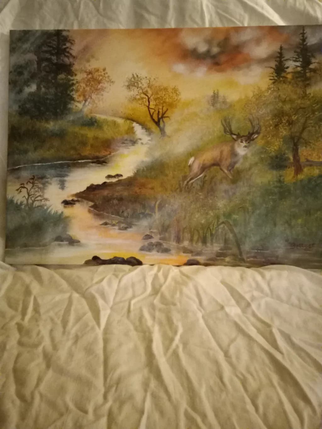 Twilight River Stag