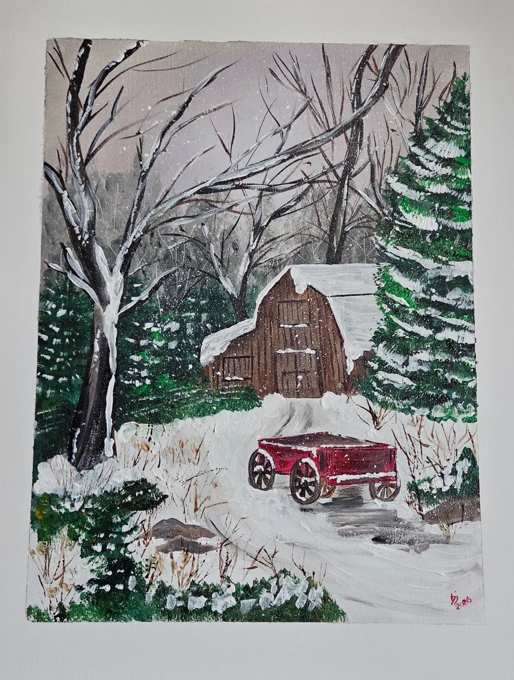 Winter Wagon Retreat