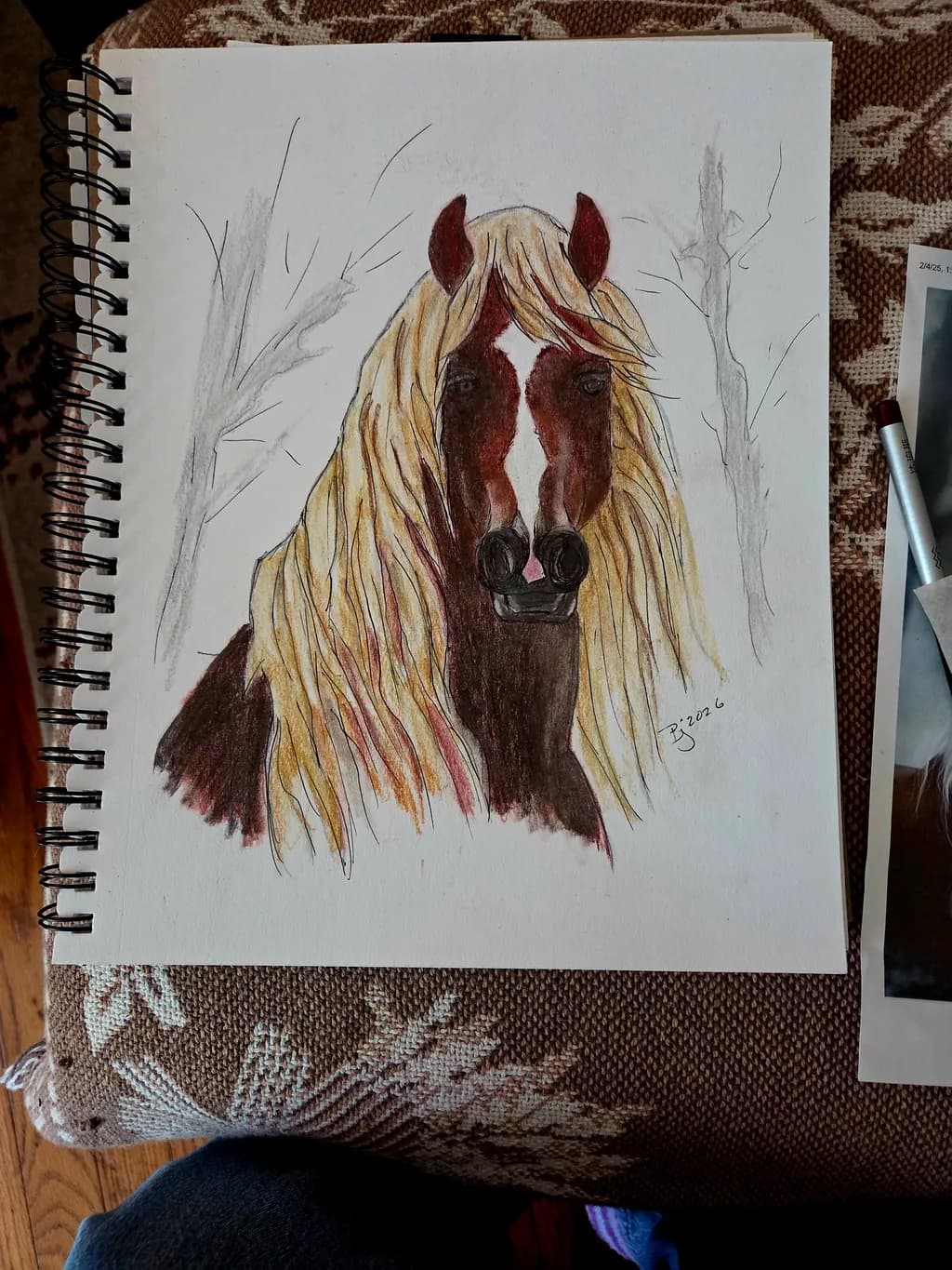 Golden Mane Stallion