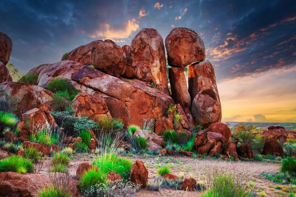 Sunset Boulders