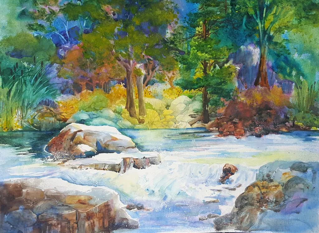 Convergence River Scene