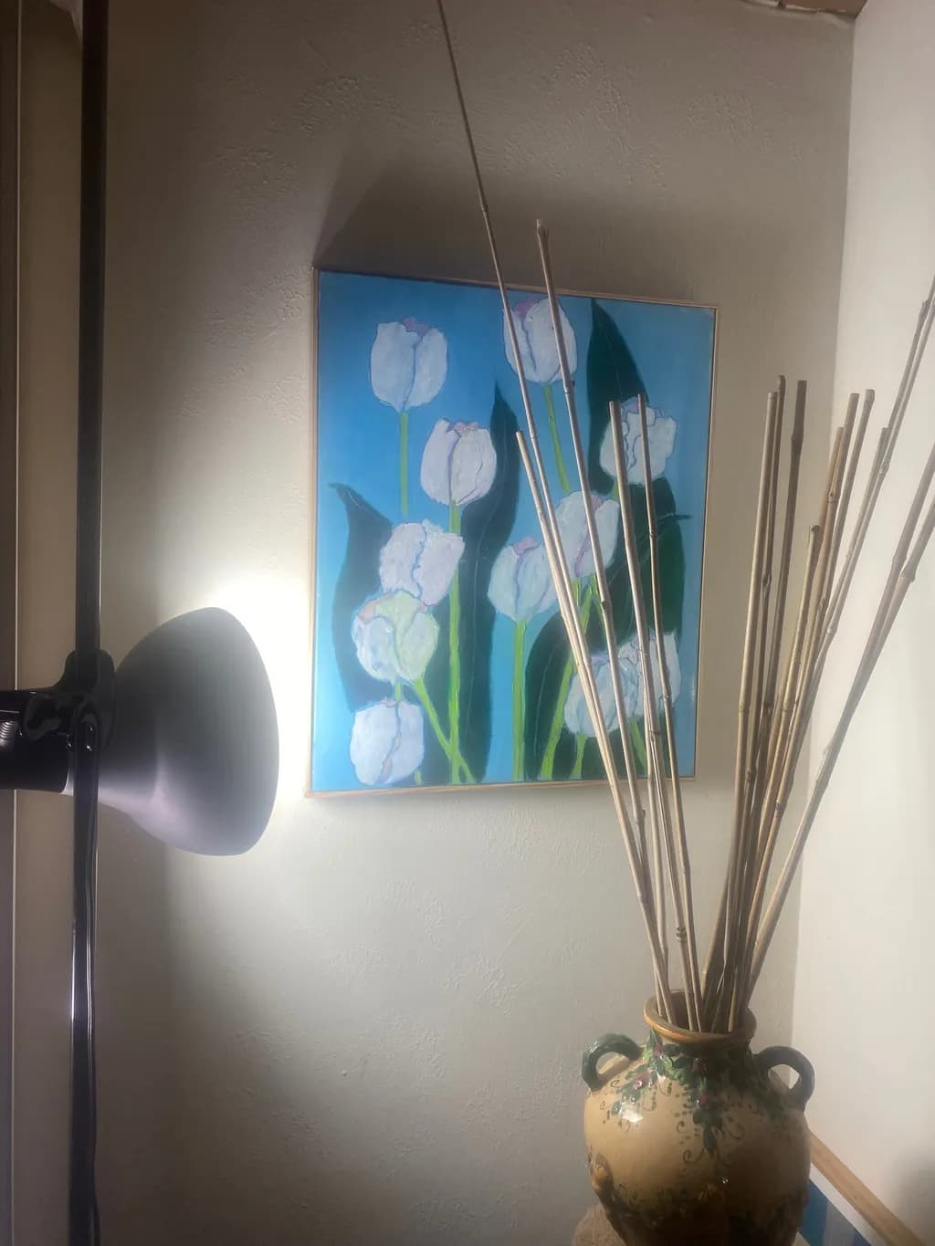 Blue Blossom Contrast