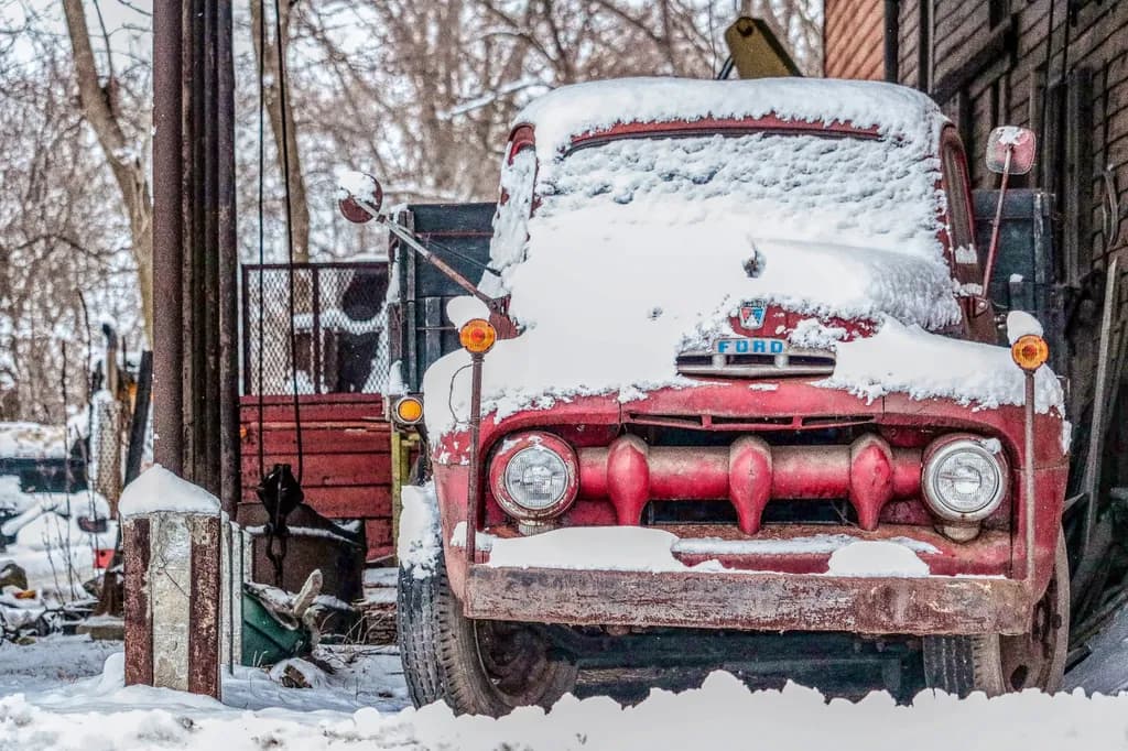 Old Red Ford