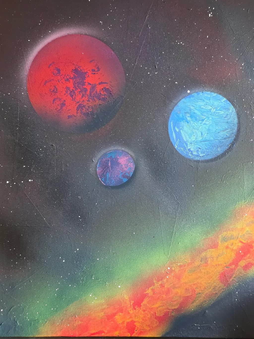 Orbiting the Aurora