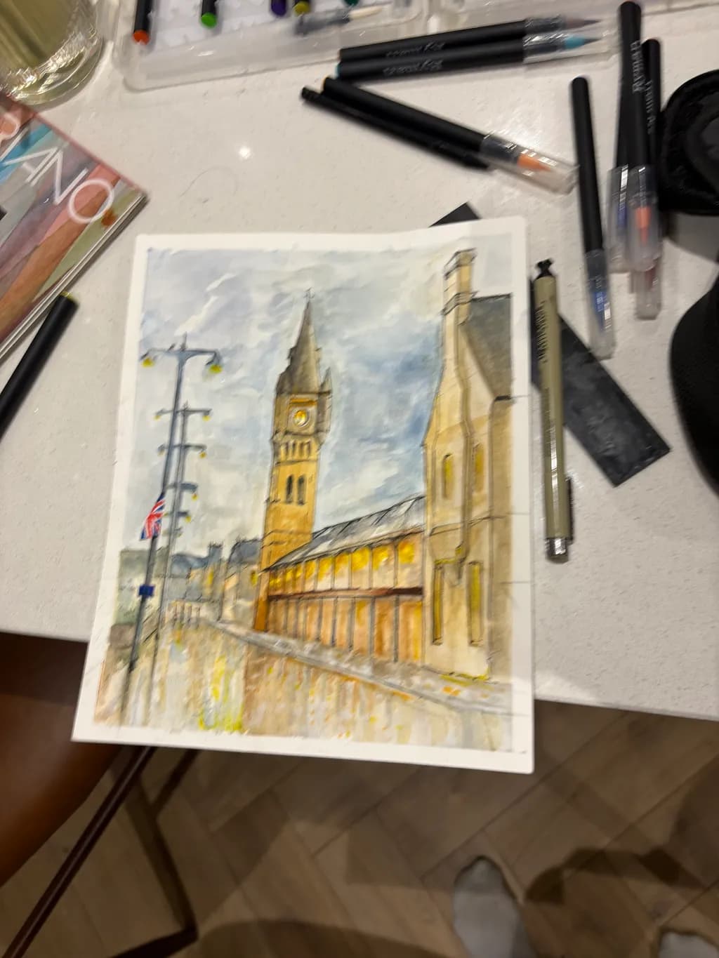 Clocktower Glow