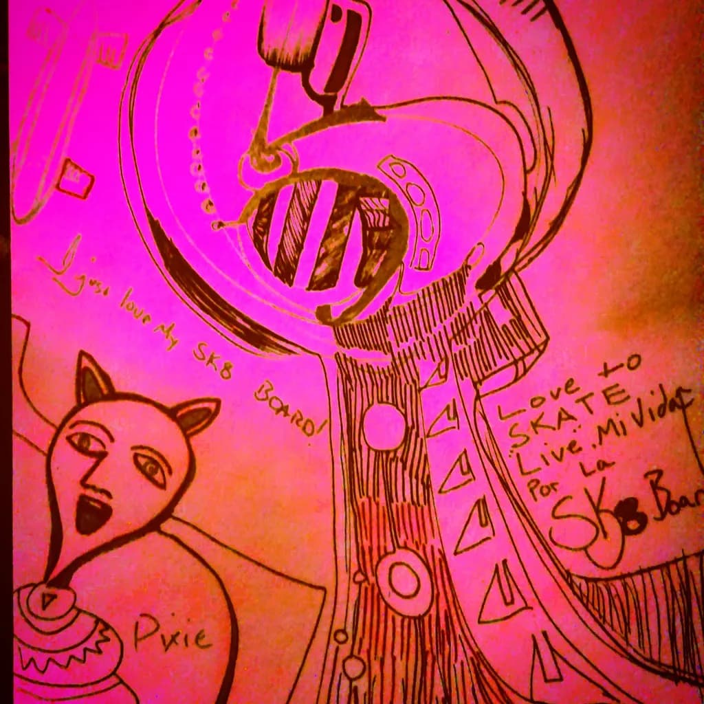 A body in motion stays pink
