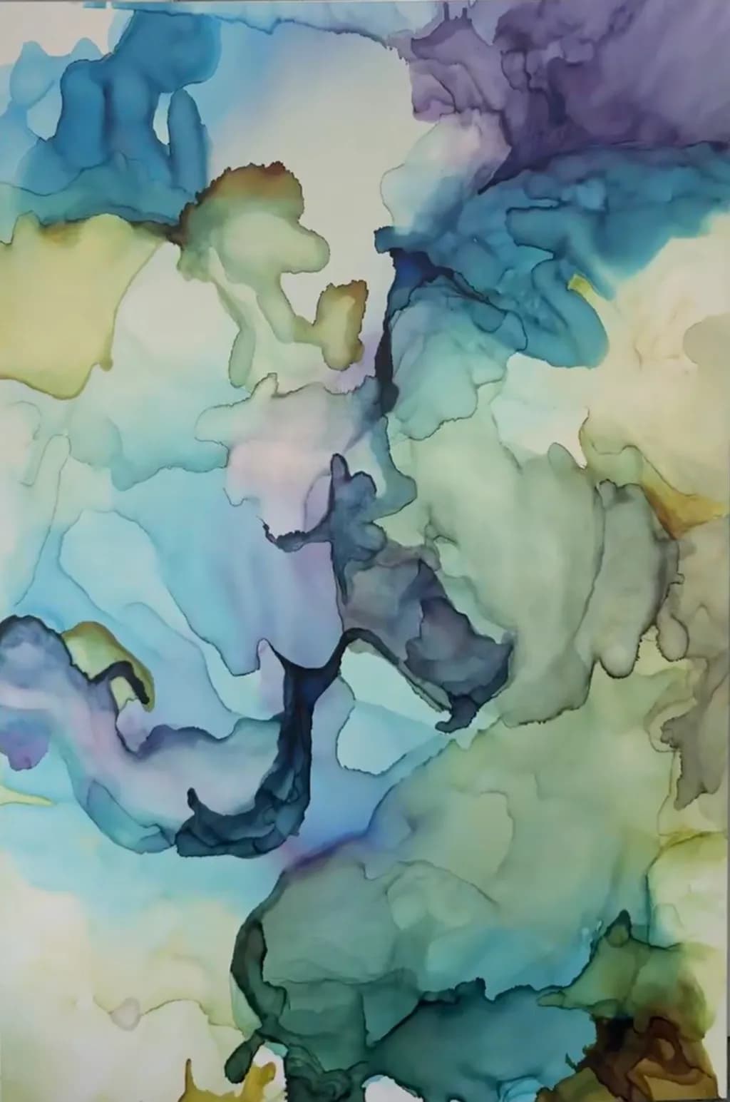 Abstract Bluescape