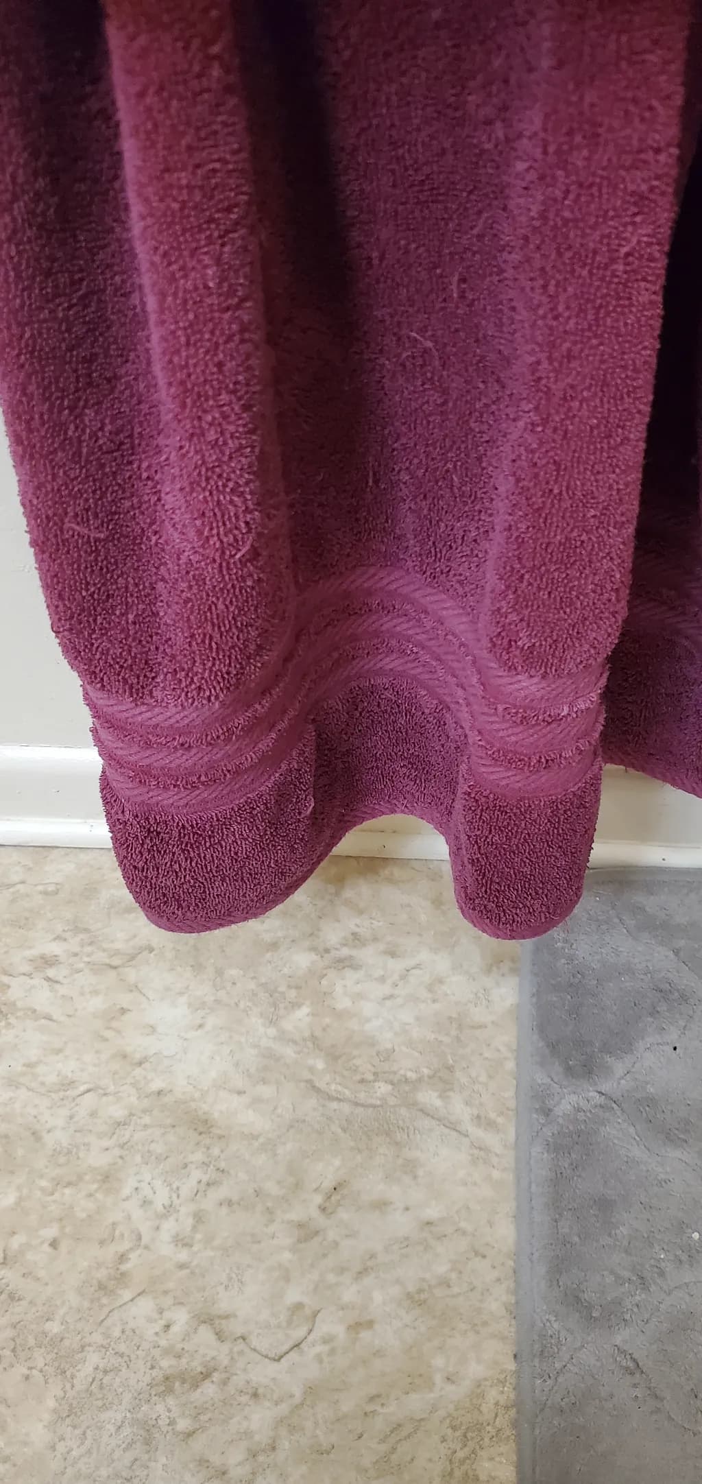 Plum Towel Texture