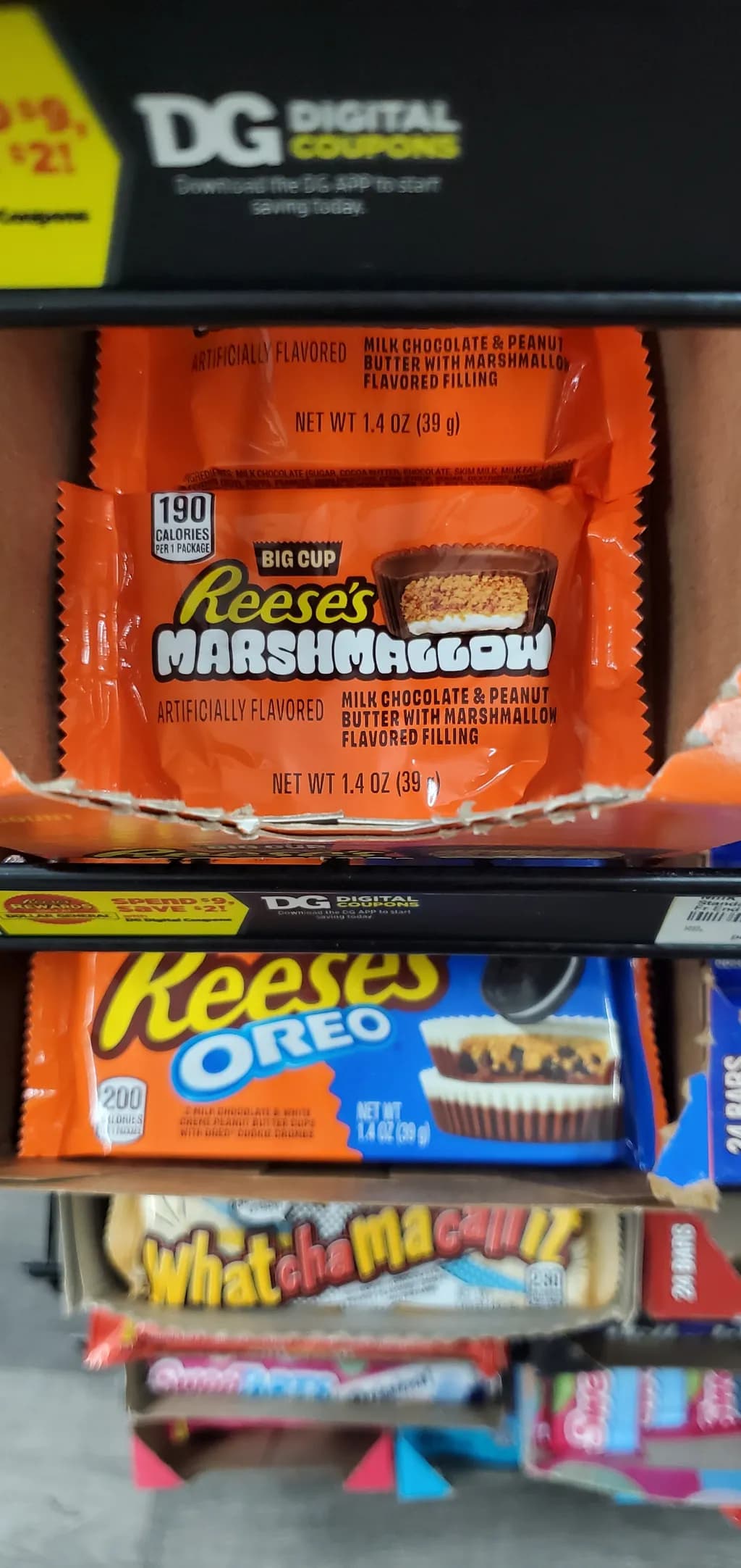 Reese's Marshmallow Candy Display