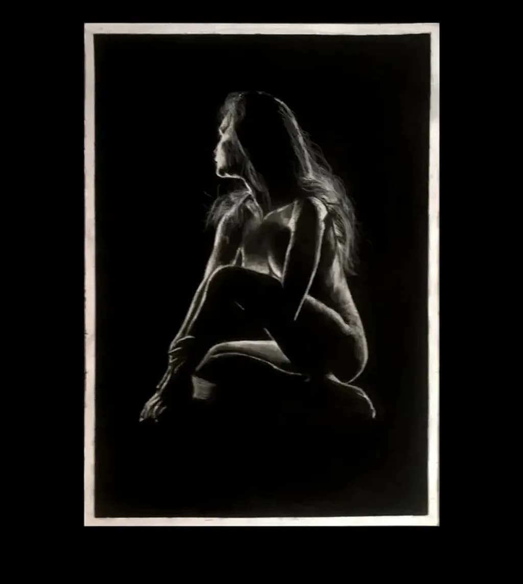 Seated Silhouette