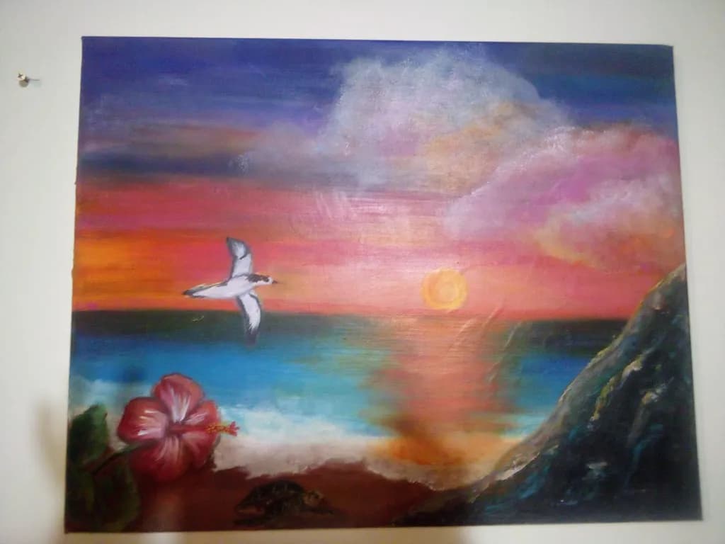 Sunset Flight