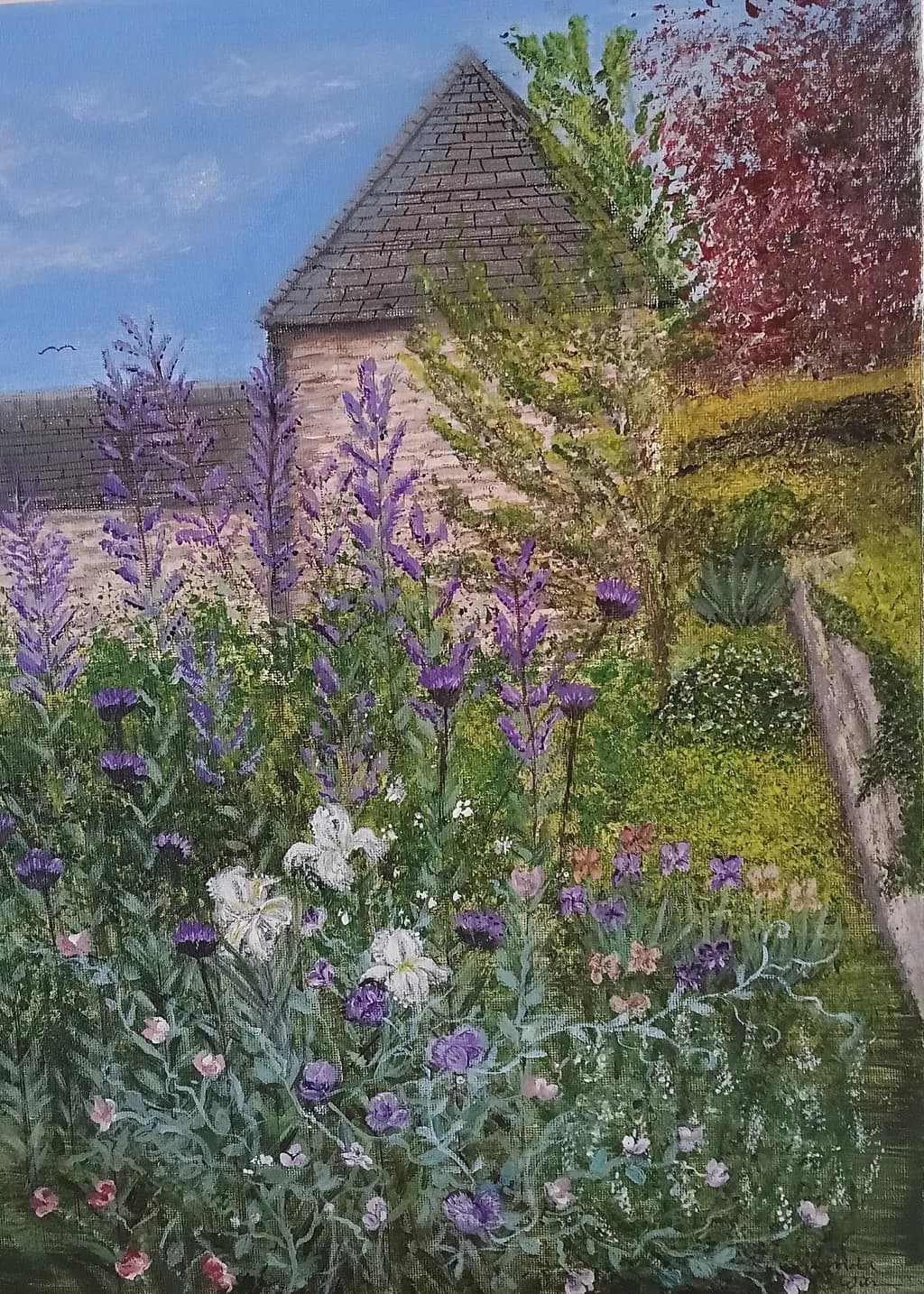 Old French Barn Garden