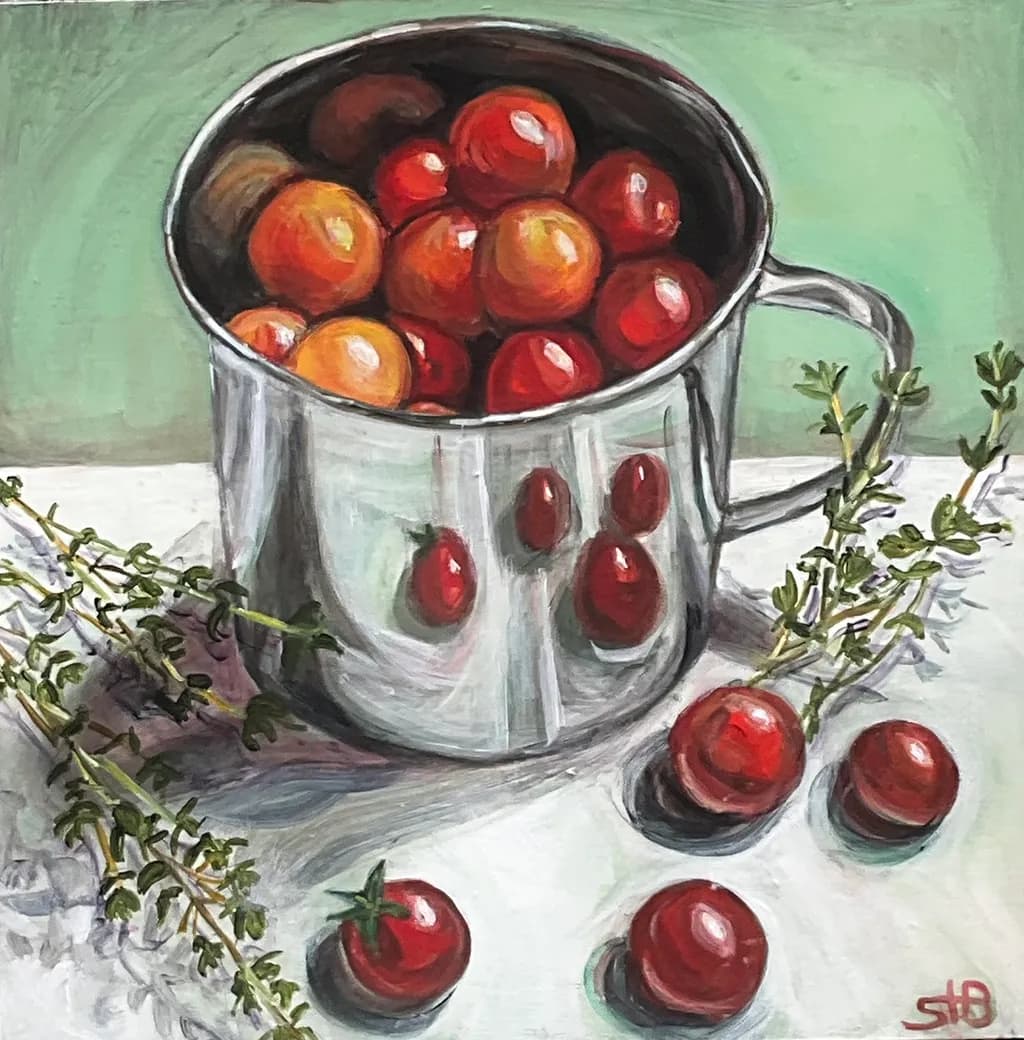 Cherry Reflection
