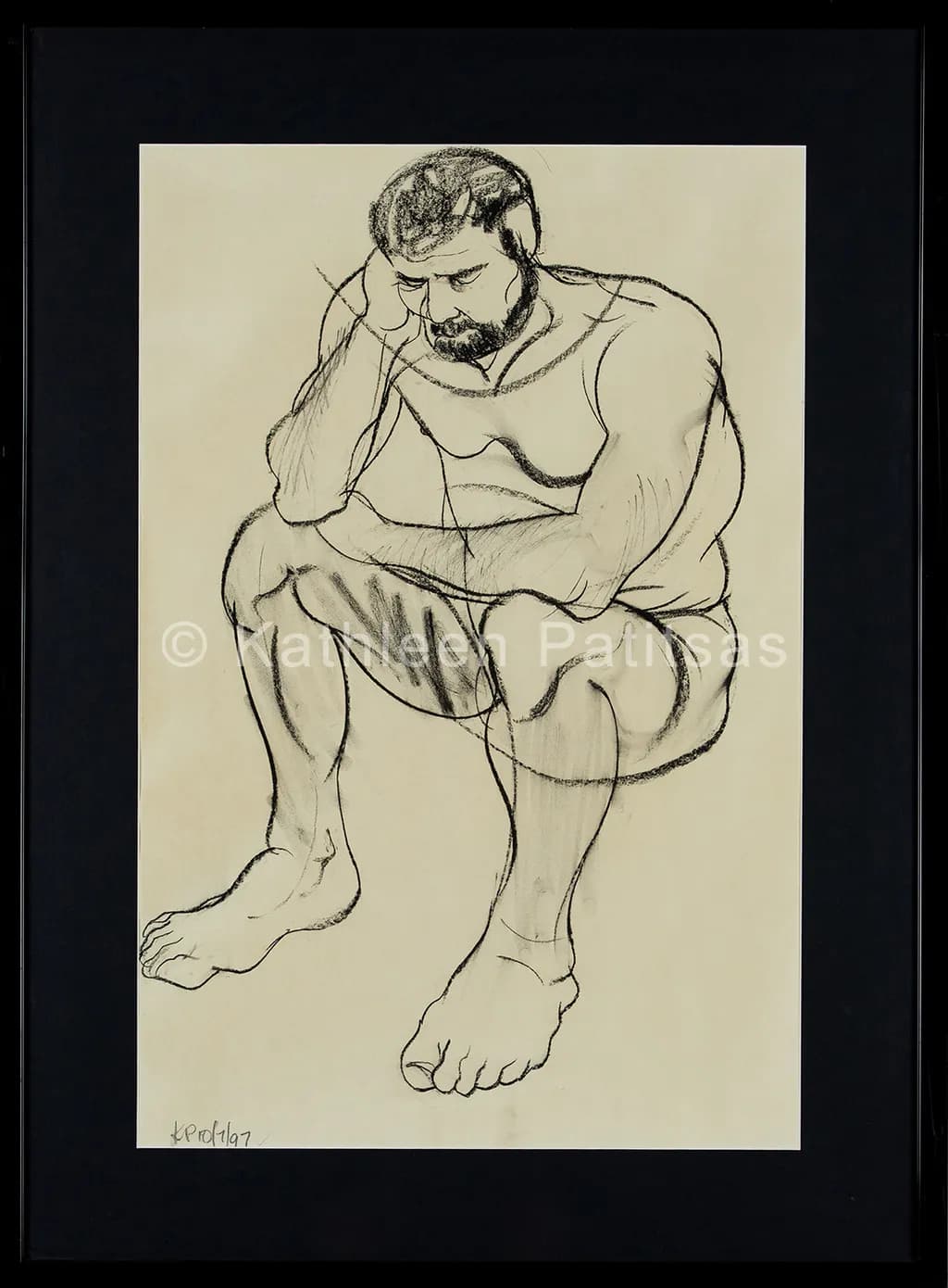 Seated Man Study