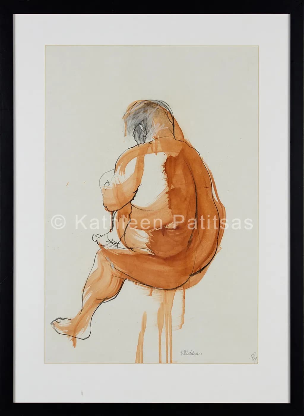 Seated Figure Study