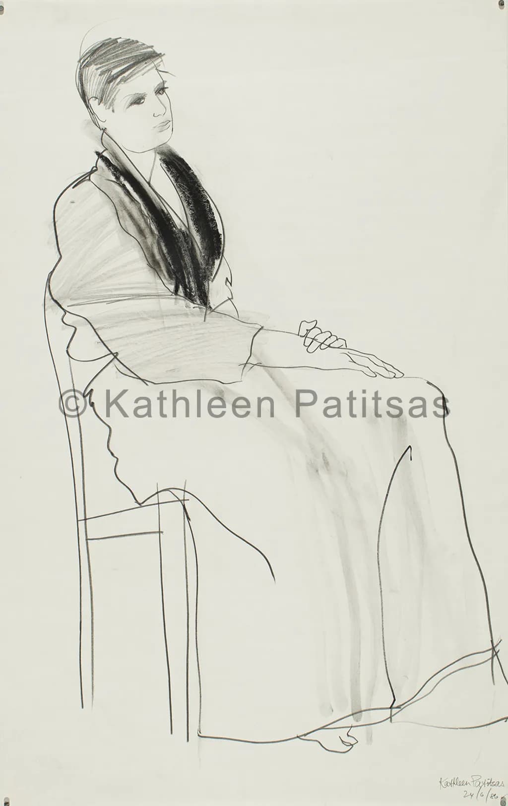 Seated Figure Study