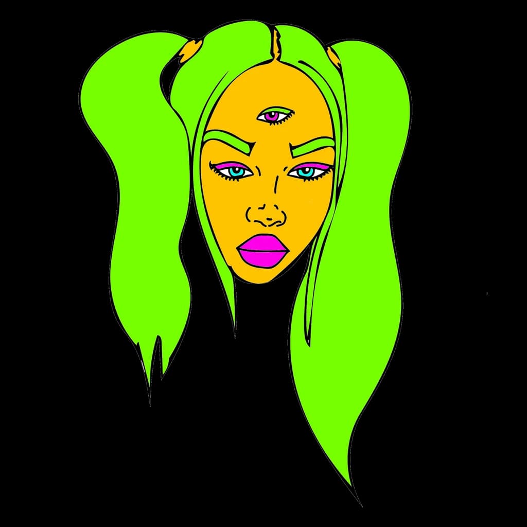 Neon Third Eye