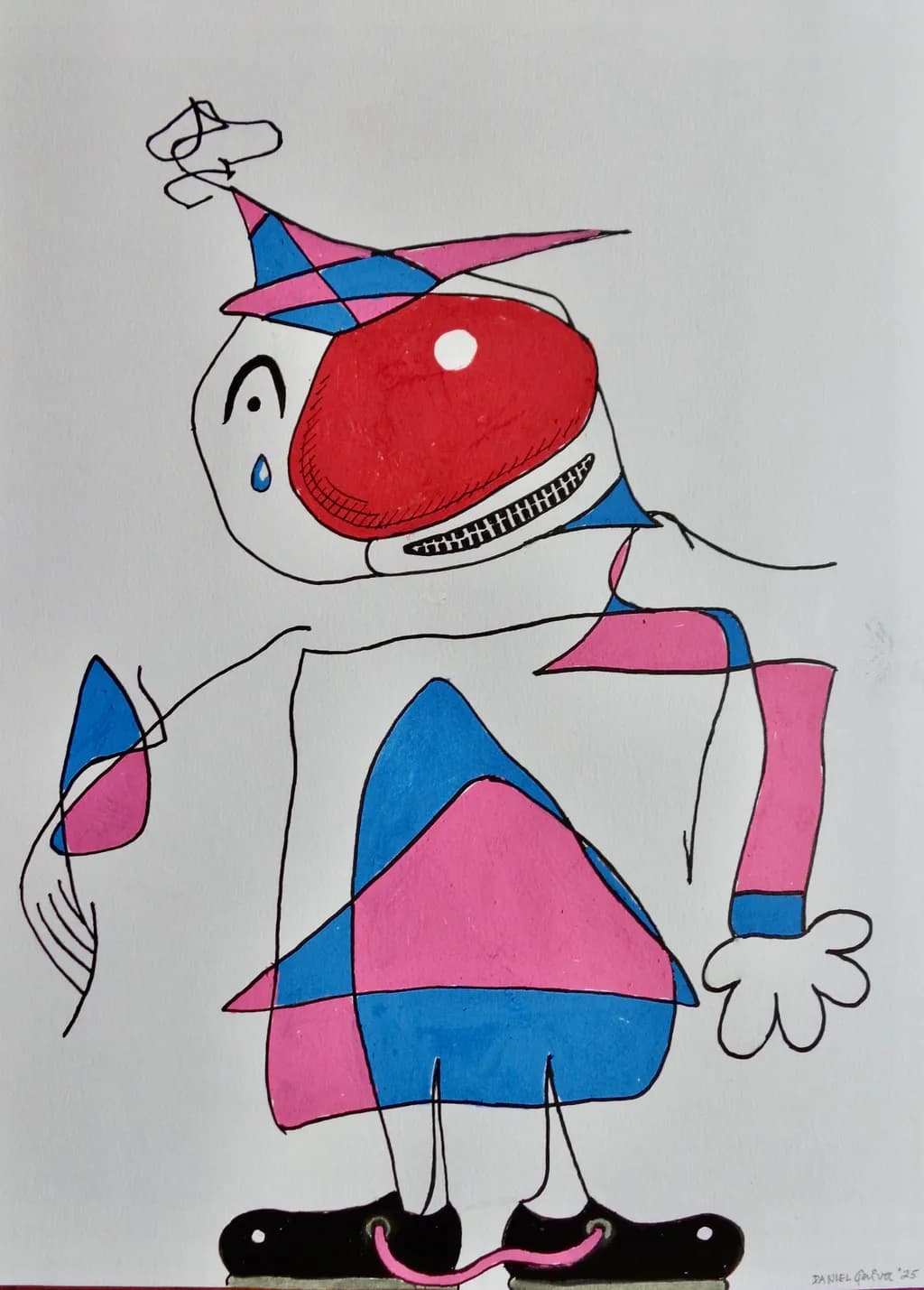 Colorblock Clown