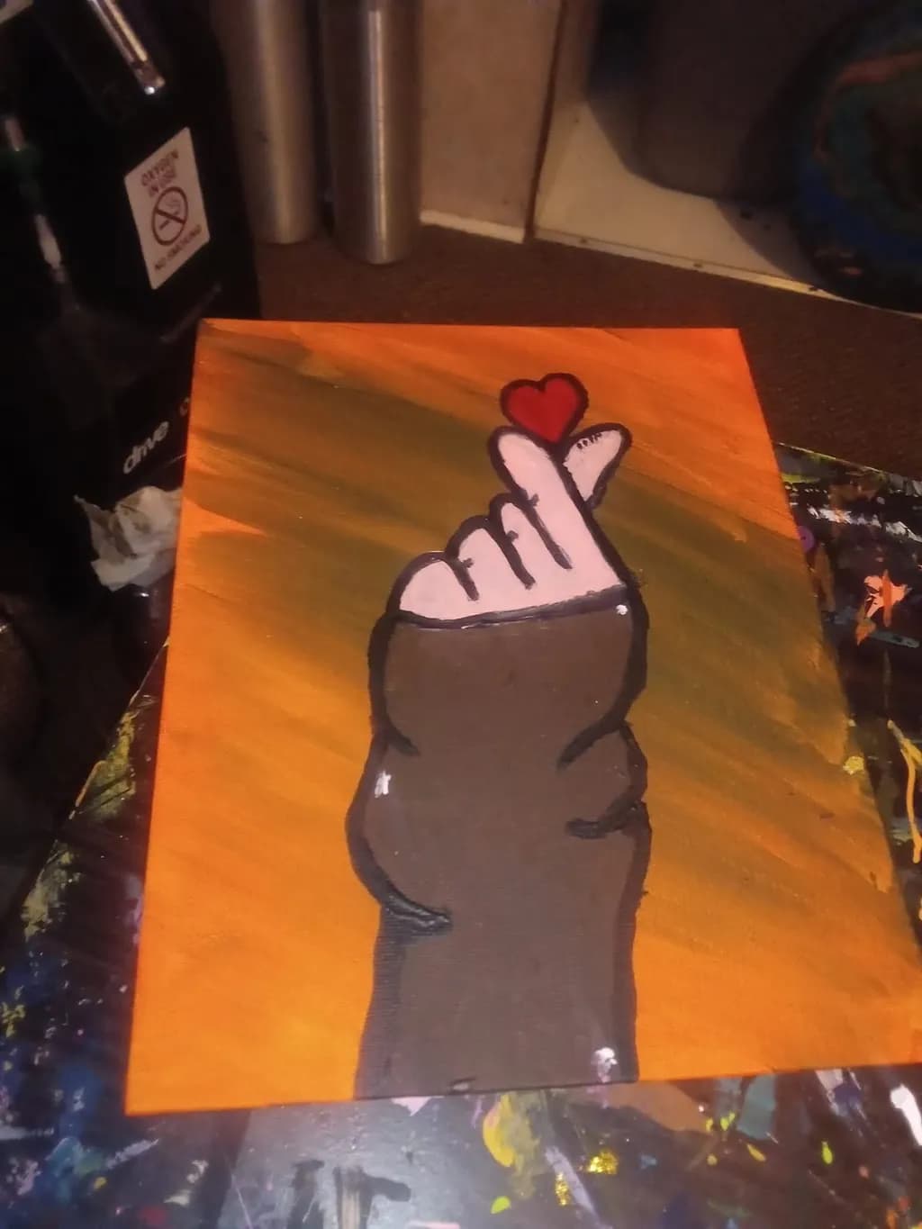 Finger Heart Gesture