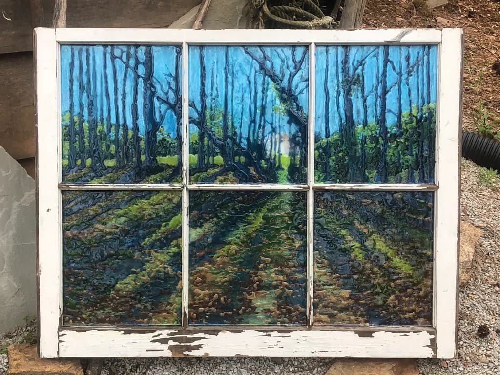 Woodland Window View