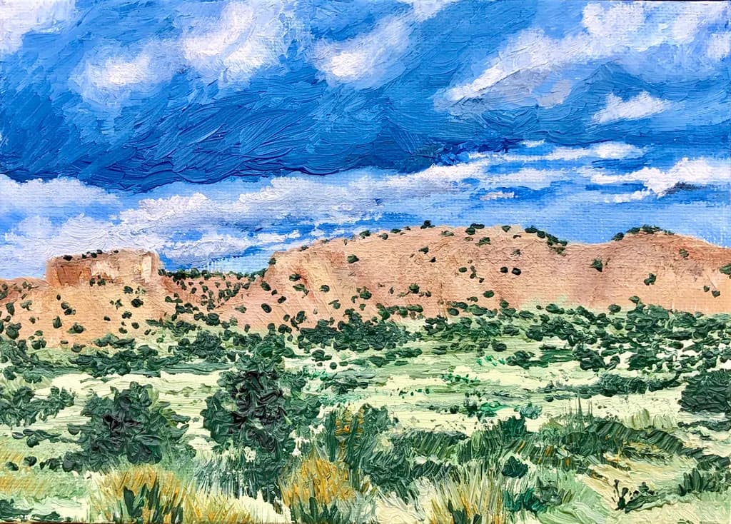 Desert Mesa Landscape