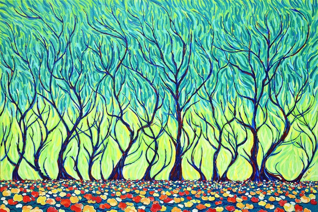 Dancing Green Forest