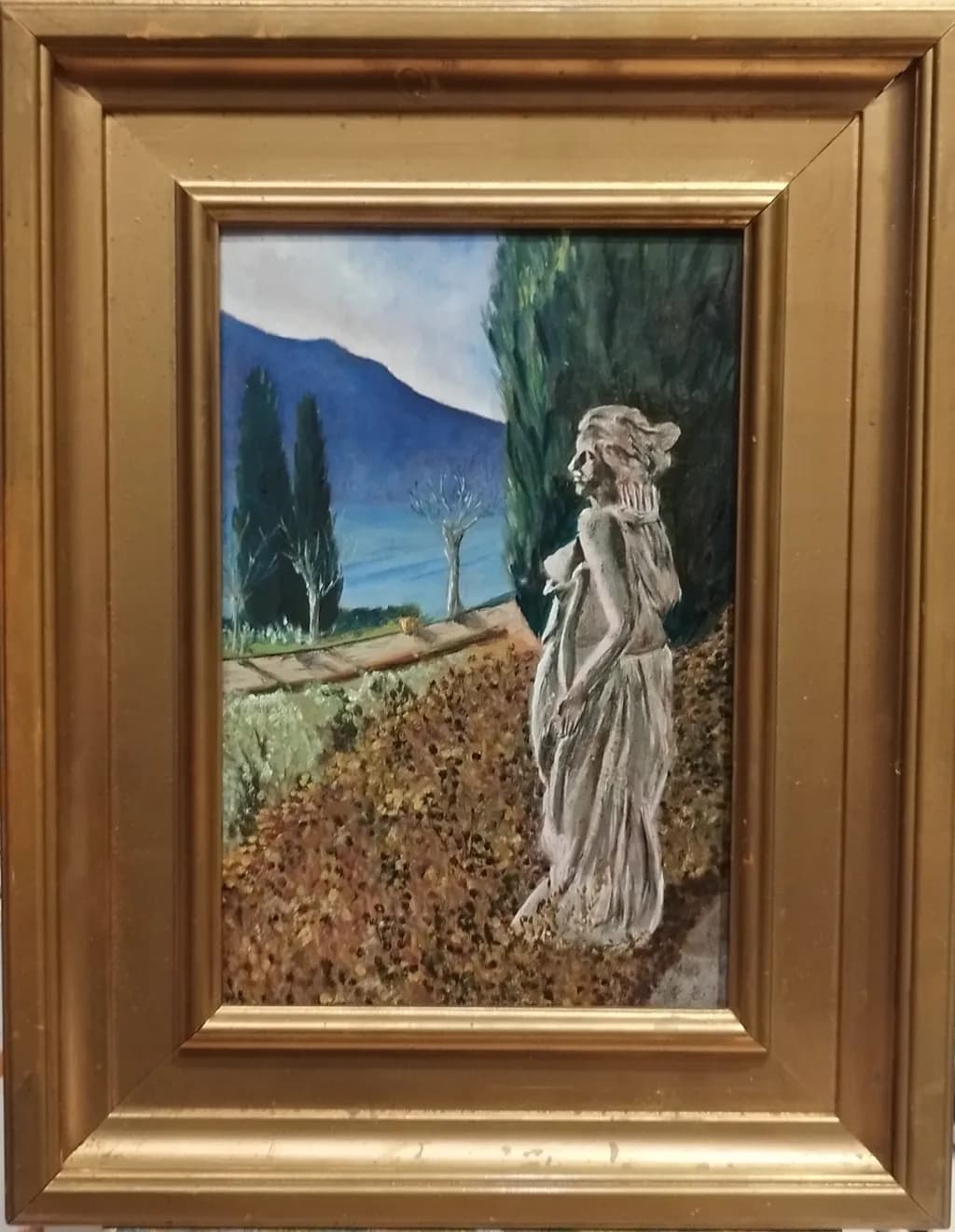Stone Maiden by the Lake