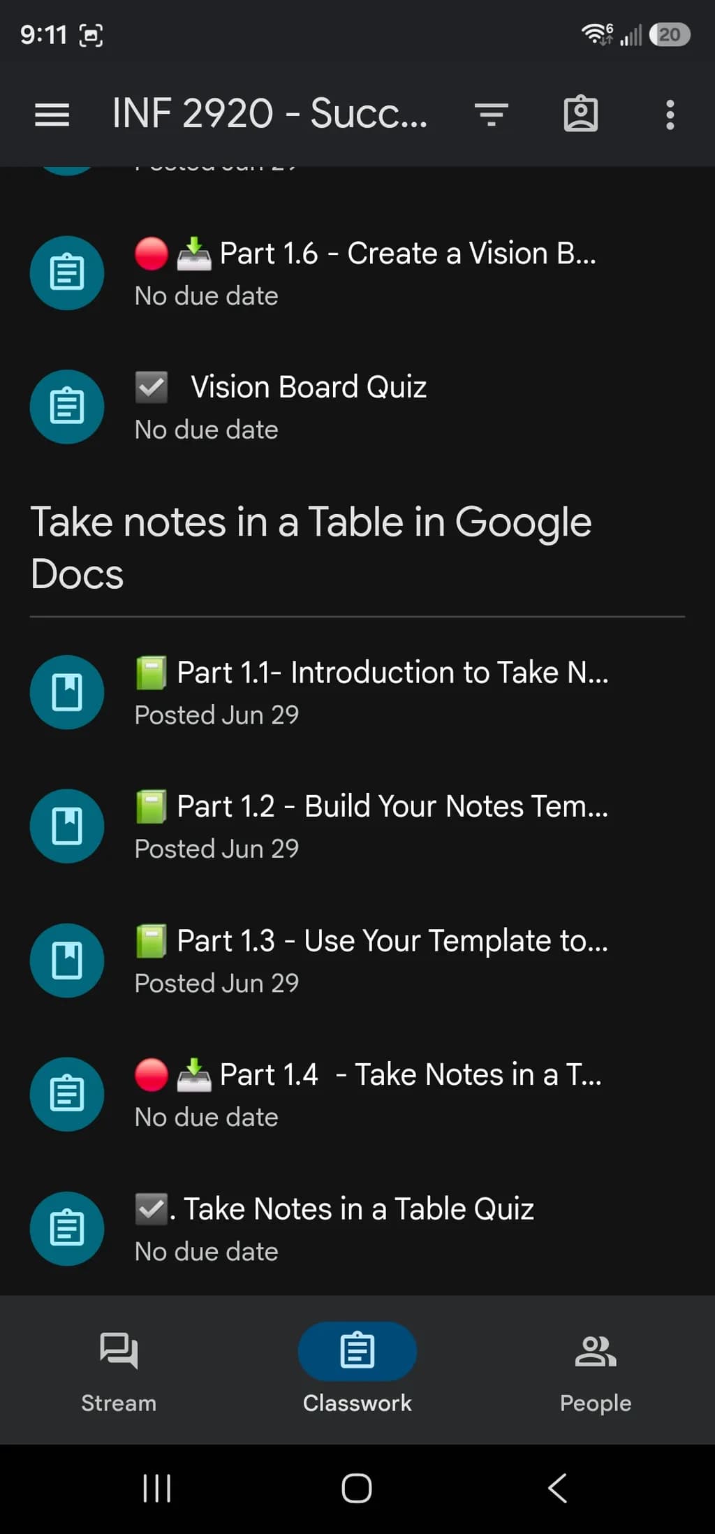 Classroom Interface
