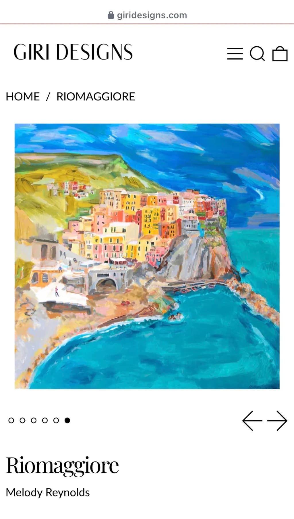 Riomaggiore Coastline