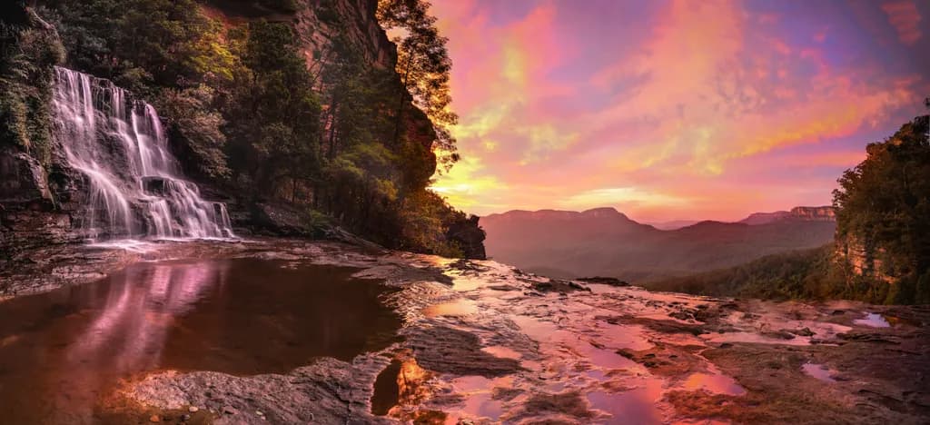 Katoomba Falls Sunrise