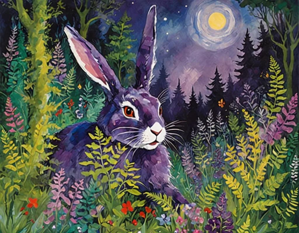 Moonlit Hare